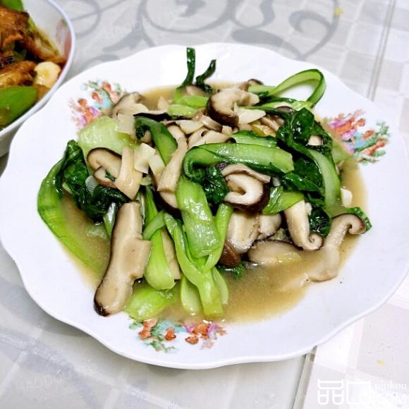 香菇炒青菜