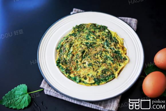 藿香炒鸡蛋