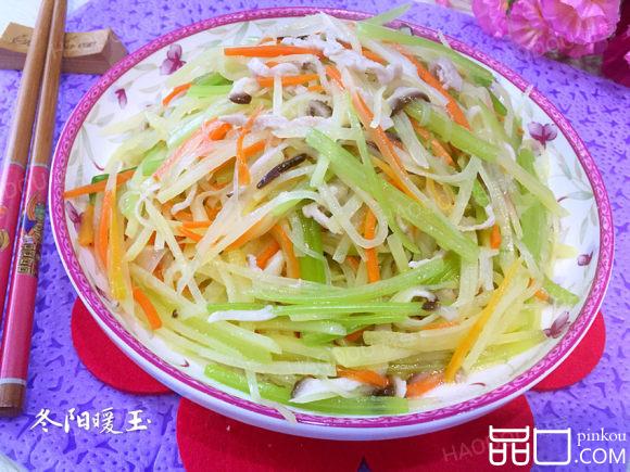 小炒时令蔬菜丝