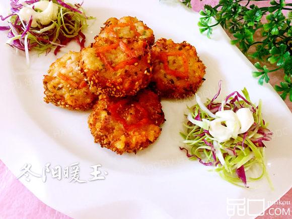 金钱虾饼#本味家乡菜#
