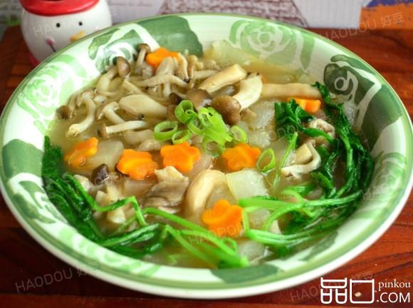上汤炖菌蔬