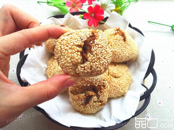 红糖麻酱烧饼