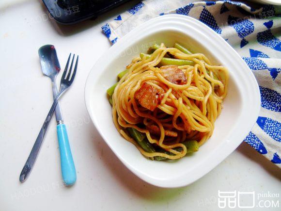 四季豆焖面
