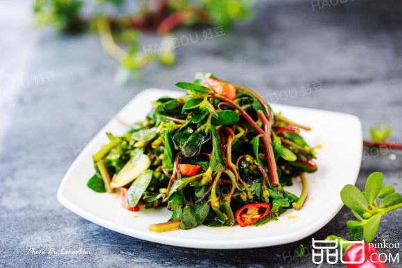 清炒马齿苋