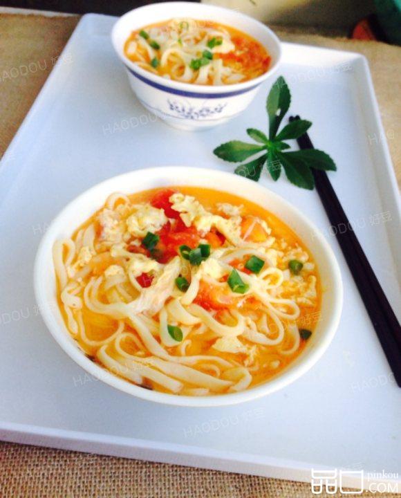 番茄汤切面