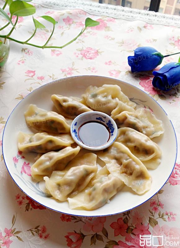 豆角肉馅水饺