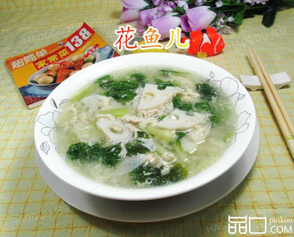 时蔬鸡蛋汤