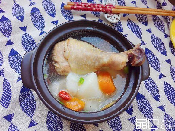 山药党参鸡腿汤