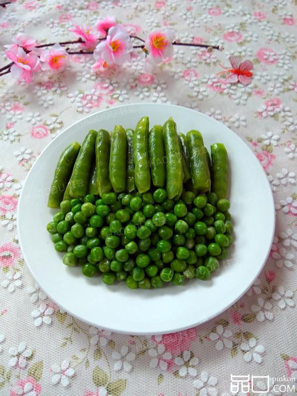 煮豌豆