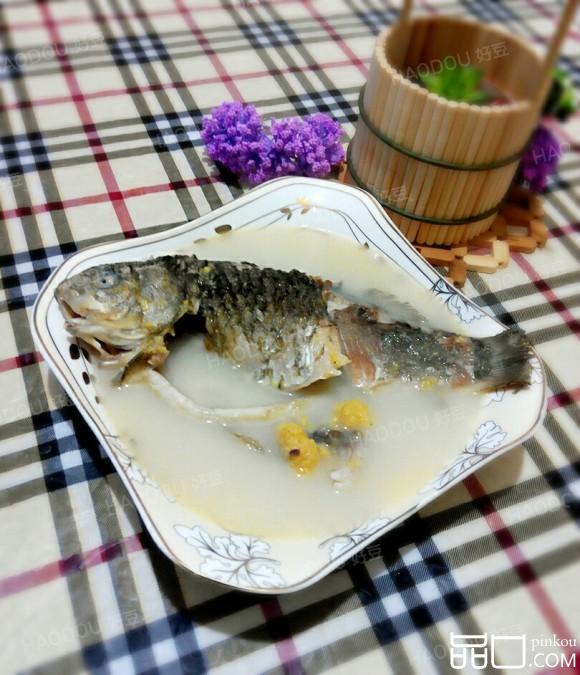 鲫鱼浓汤#多效护理一