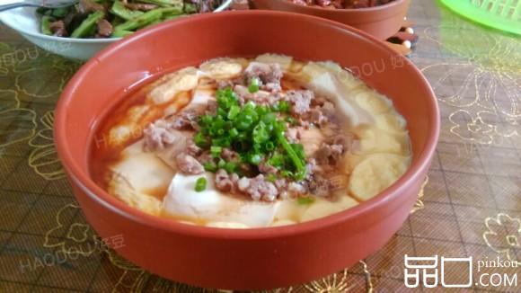 豆腐蒸蛋