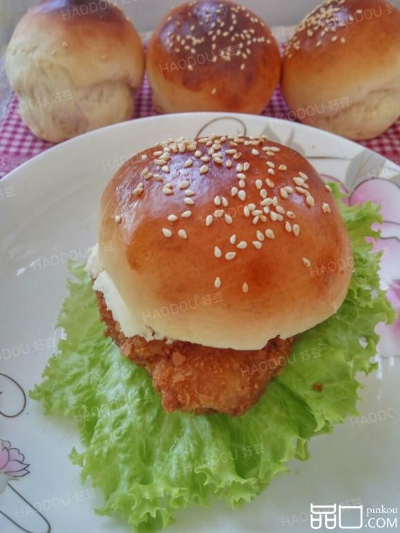 鸡肉汉堡包