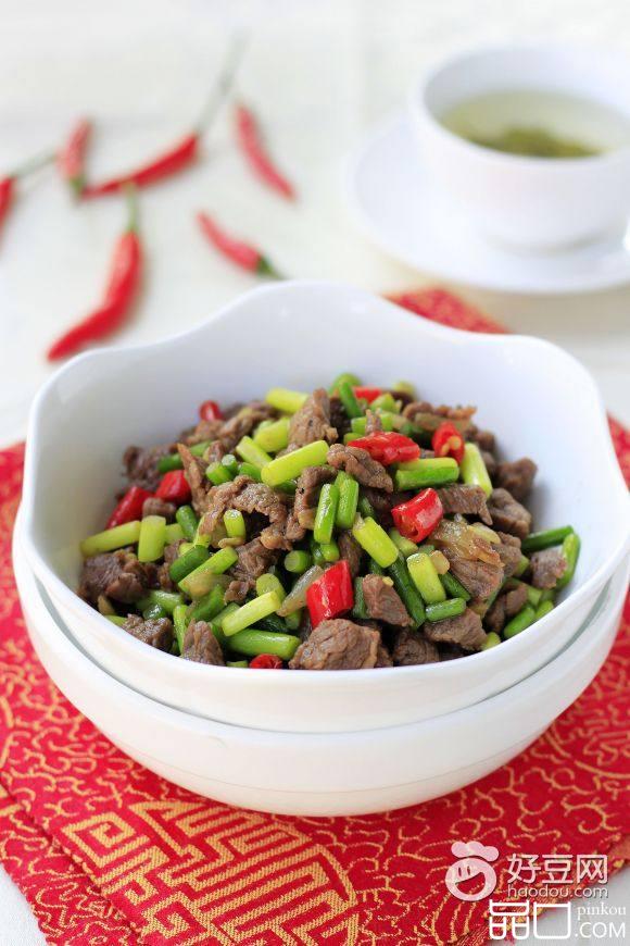 蒜香牛肉粒