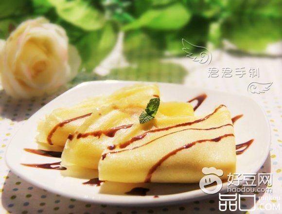 香蕉薄饼