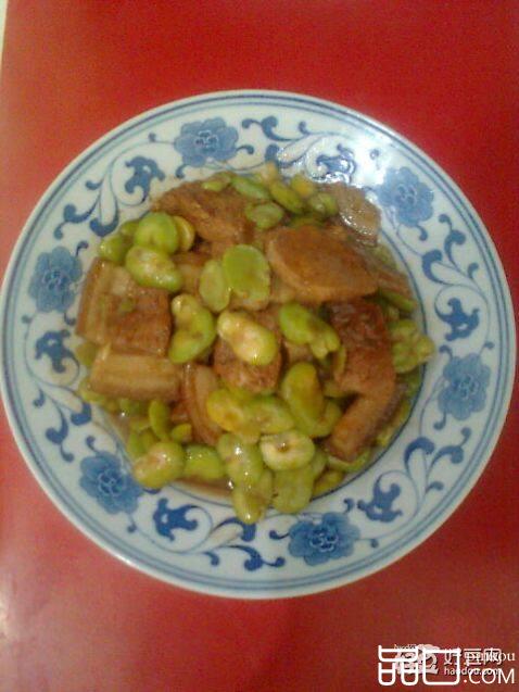 蚕豆烧肉