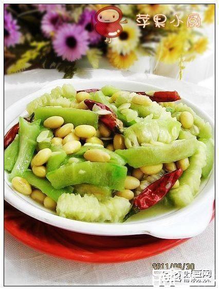 丝瓜黄豆