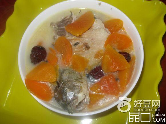 木瓜红枣鲫鱼汤