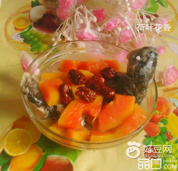 红枣鲫鱼木瓜汤