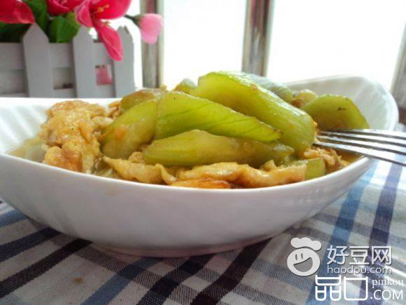鸡蛋炒丝瓜
