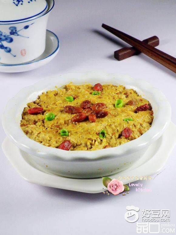 黄花枸杞蒸瘦肉