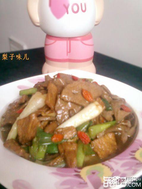 麻油溜猪肝