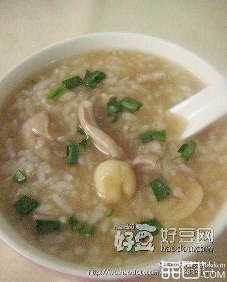 猪肚莲子粥