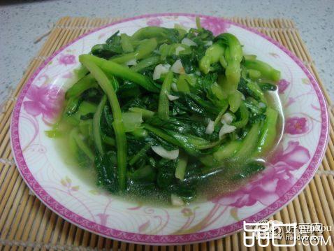 蒜末青菜