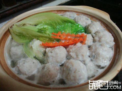青菜鱼丸汤