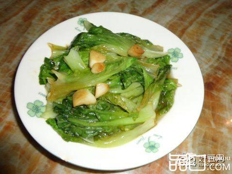 素炒青菜