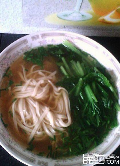 青菜阳春面