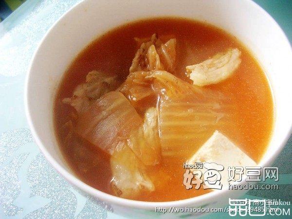 泡菜豆腐湯