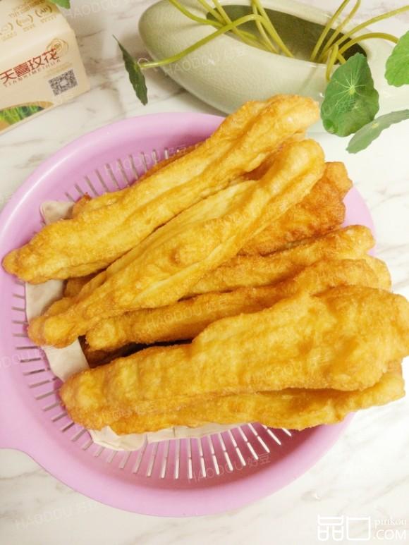 酵母版油条