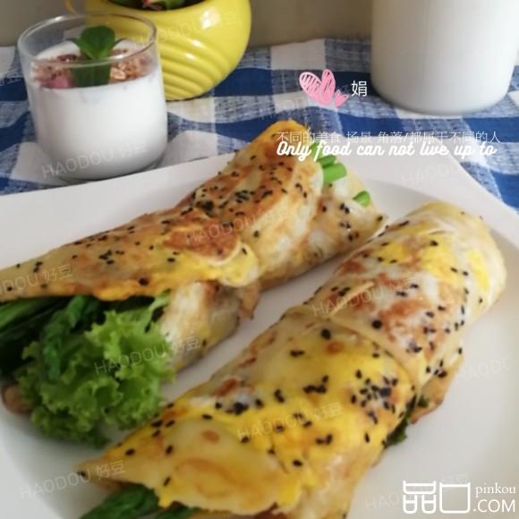 杂粮卷饼