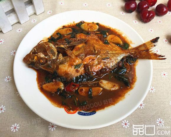 酱烧鲳鱼