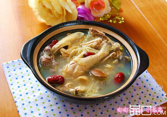 红枣母鸡汤