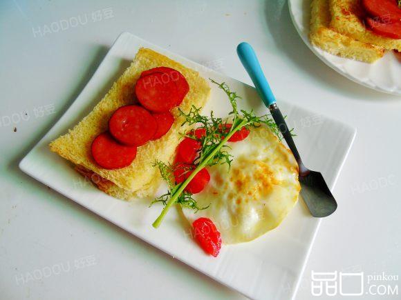 快手早餐煎蛋吐司