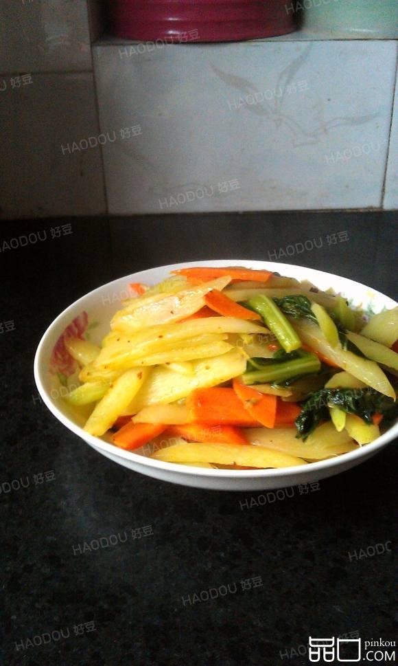 牛肉酱炒芥兰