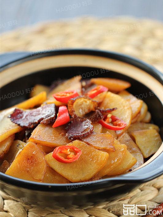腊肉土豆片