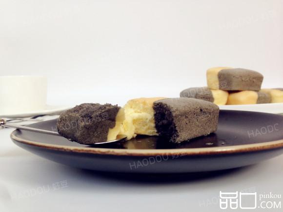 黑芝麻双色蛋糕