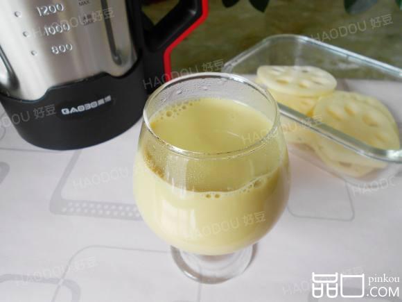 莲藕枸杞豆浆
