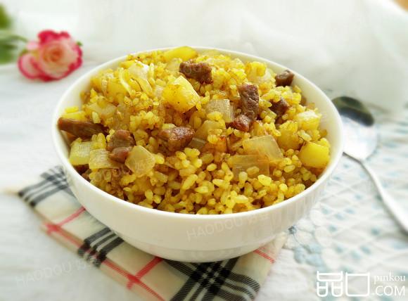 咖喱牛肉炒饭