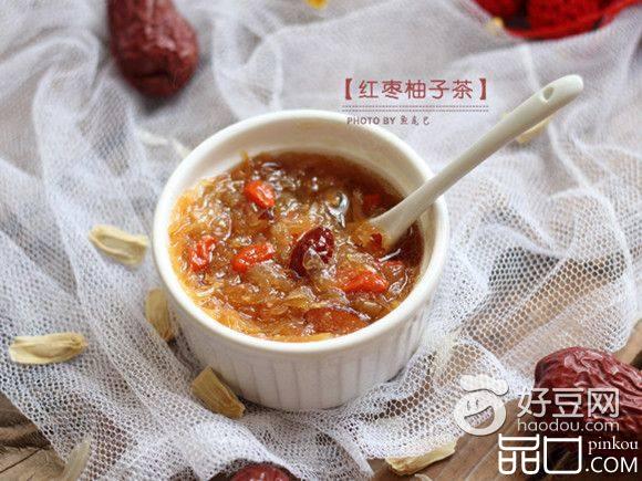 红枣蜂蜜柚子茶