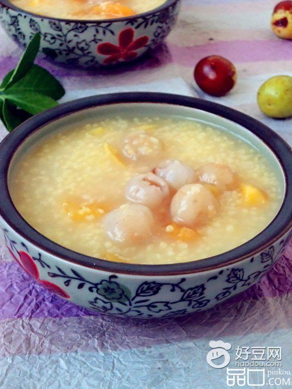 红薯桂圆小米粥