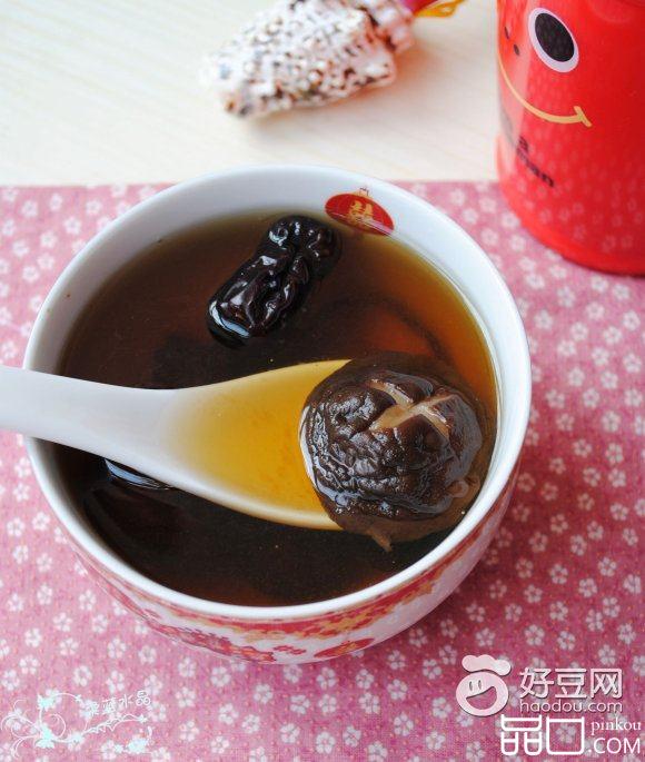 大枣香菇汤