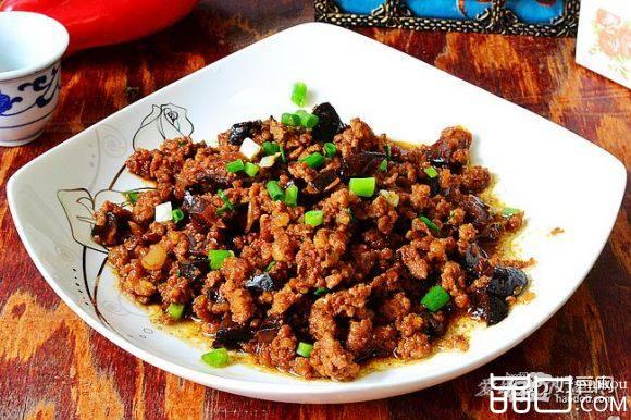 香菇末烧碎肉