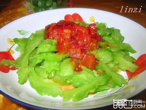 茄汁拌凉瓜