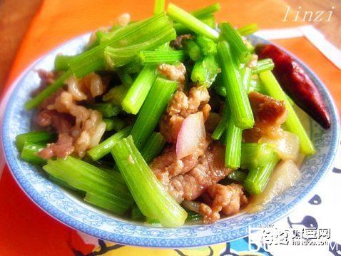 芹菜小炒肉