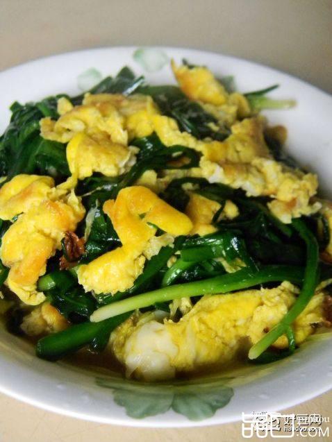 韭菜炒鸭蛋