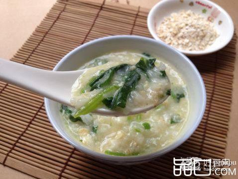 菠菜燕麦粥