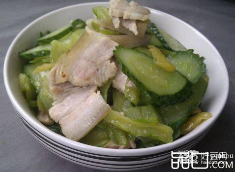双瓜炒肉